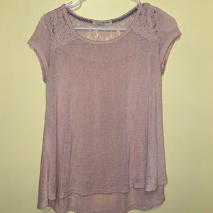 rewind blush color shirt